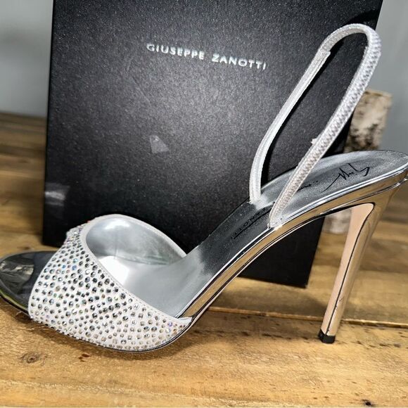 Giuseppe Zanotti Crystal Sandals - Picture 1 of 6